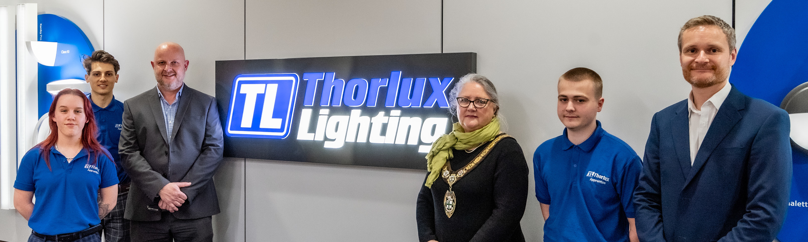 Local mayor visits Thorlux Lighting